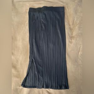 Baby blue pencil skirt